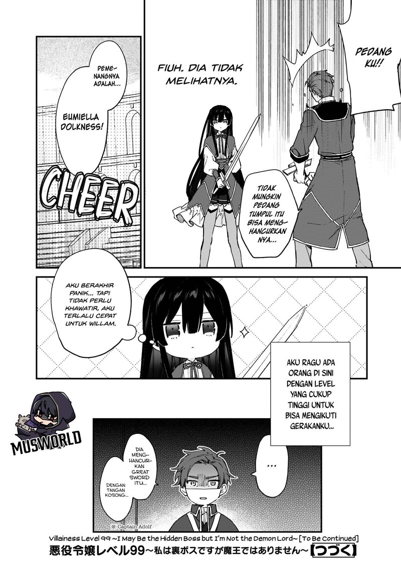 Akuyaku Reijou Reberu 99 ~Watashi wa UraBOSU desuga Maou de wa arimasen~ chapter 10